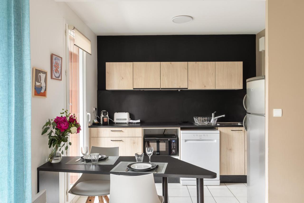Bahibe - Balcon Et Parking Au Calme Proche Gare Apartment Rennes Luaran gambar