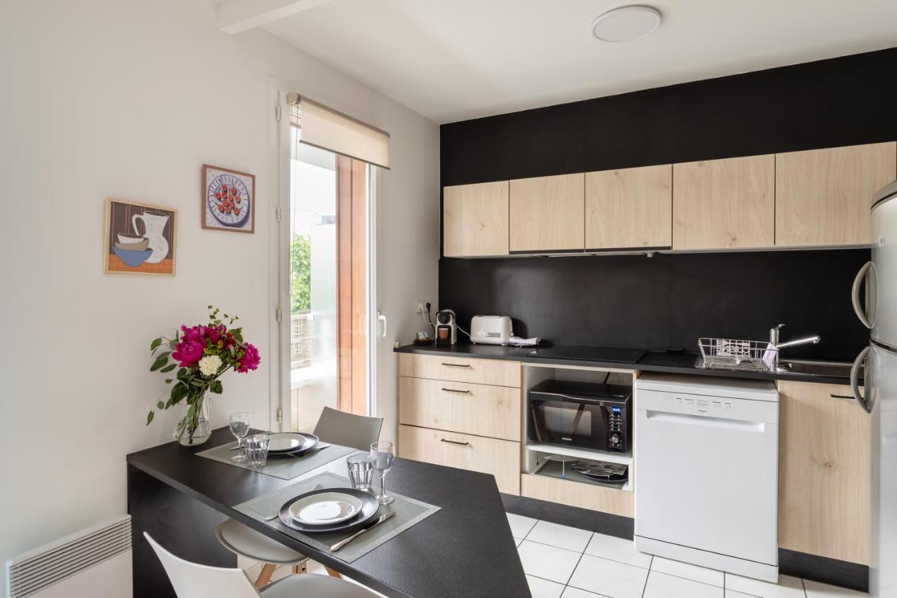 Bahibe - Balcon Et Parking Au Calme Proche Gare Apartment Rennes Luaran gambar