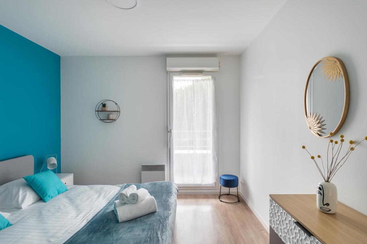 Bahibe - Balcon Et Parking Au Calme Proche Gare Apartment Rennes Luaran gambar